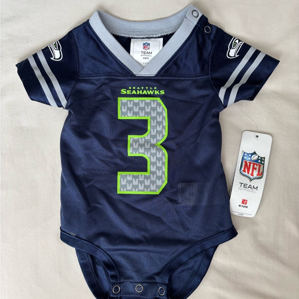 Seattle Seahawks Infant Jersey Onesie